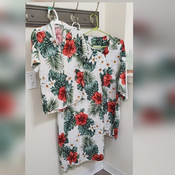 Matching Family Hawaiian Print - Picture 1 of 6